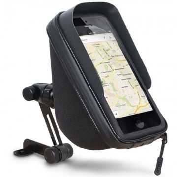 Portanavegador Shad - Smartphone 6.6" Retrovisor con bolsill