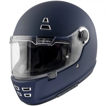 Casco MT Jarama Azul Mate